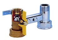 BALL VALVES BRACKET AND VALVE FOR GAS METERS PN16